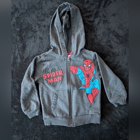 Marvel Other - Marvel Spider-man Boys Fleece Zip Up Hoodie Sweatshirt Peter Parker Spiderman